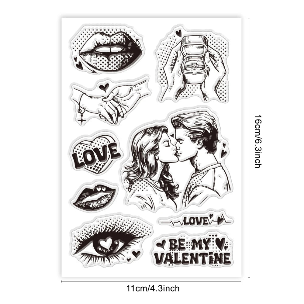 Magic Astronomy Stamps Transparent Silicone | Card Making & Scrapbooking