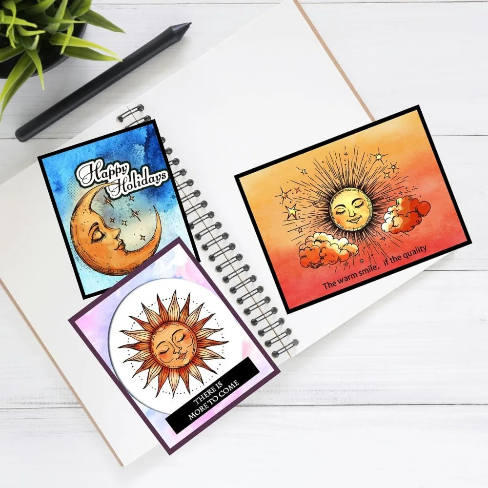 Magic Astronomy Stamps Transparent Silicone | Card Making & Scrapbooking