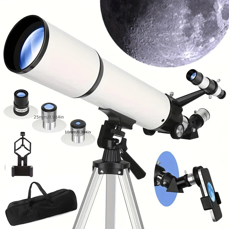 BORWOLF 80/600 |Astronomical Telescope | (180X)