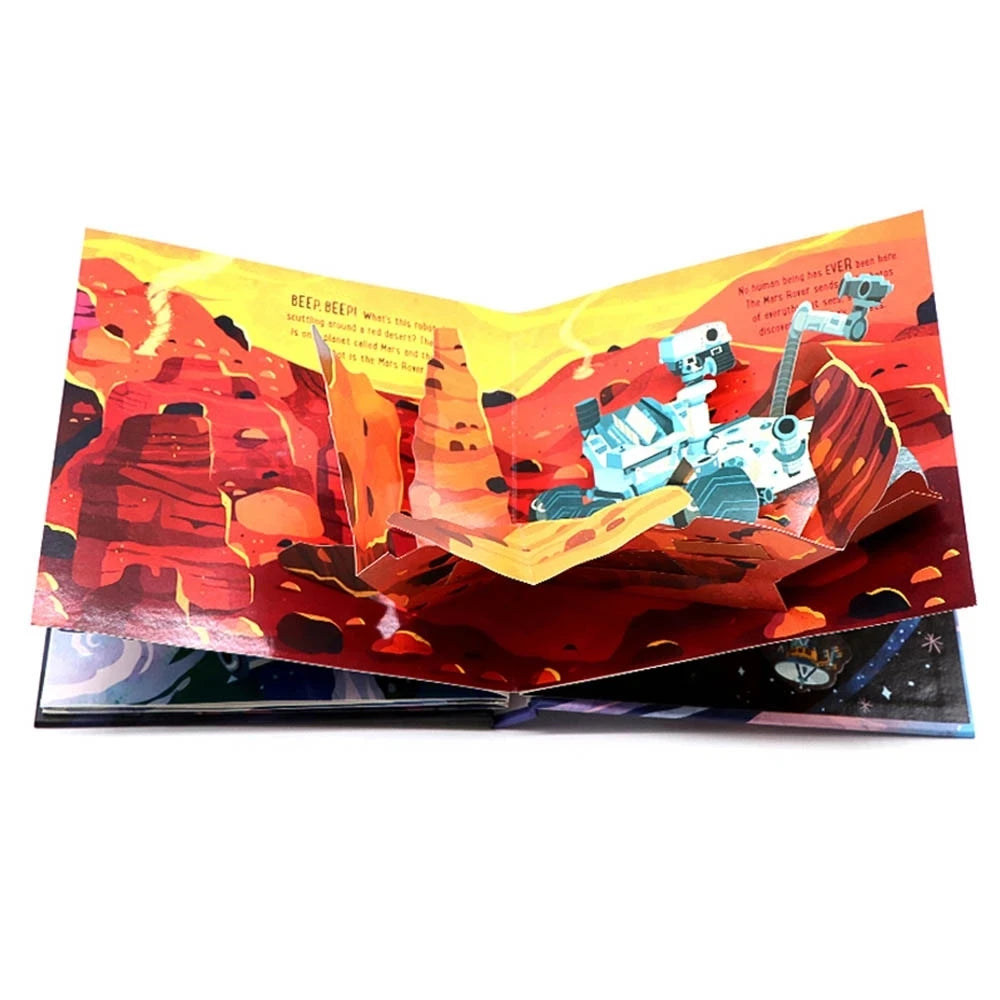 Usborne Pop-Up Space Educational 3D Astronomy Book | 10 Pages of Discovery