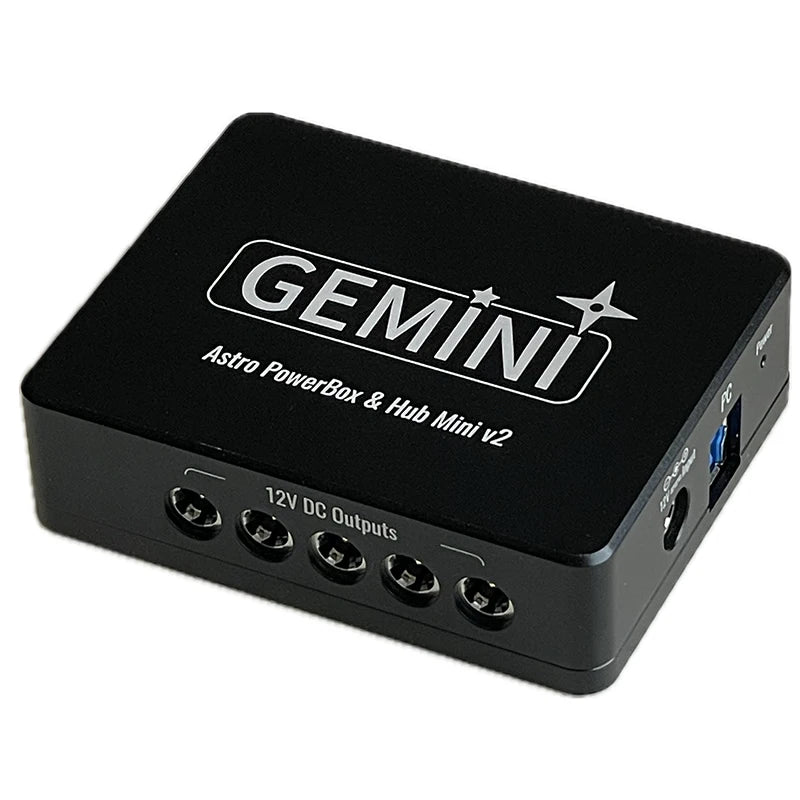 GEMINI Mini V2 Astronomy HUB Power Box | USB 3.1 DC Output