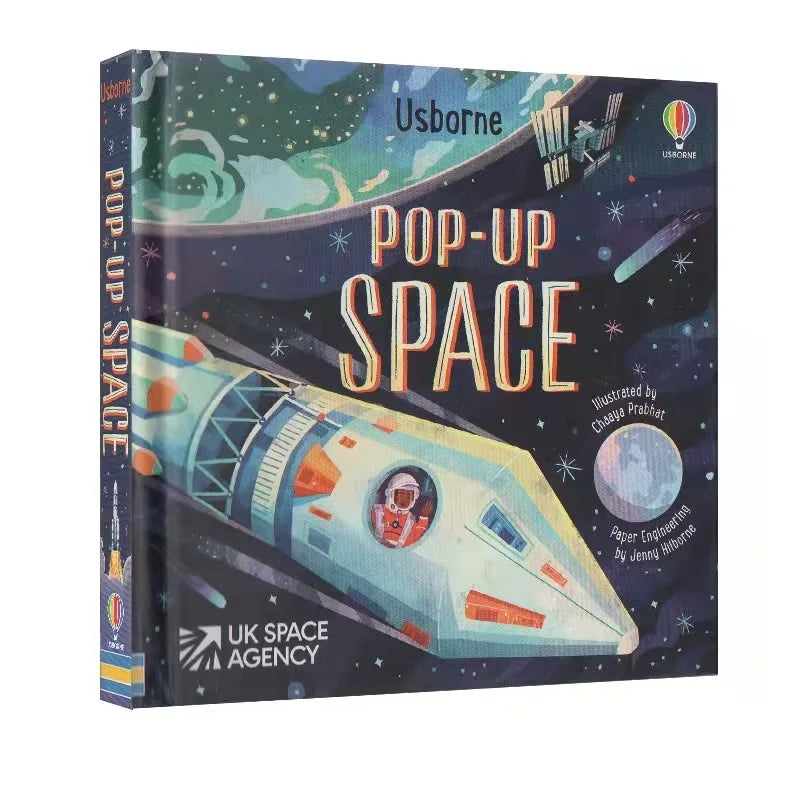 Usborne Pop-Up Space Educational 3D Astronomy Book | 10 Pages of Discovery