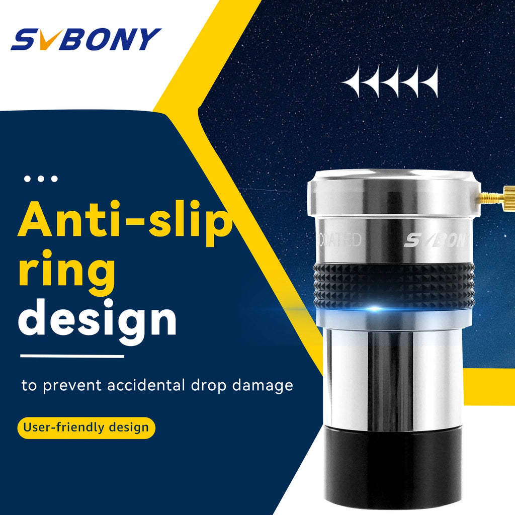 SVBONY SV137 1.25" Barlow Lens | 2X/3X Magnification