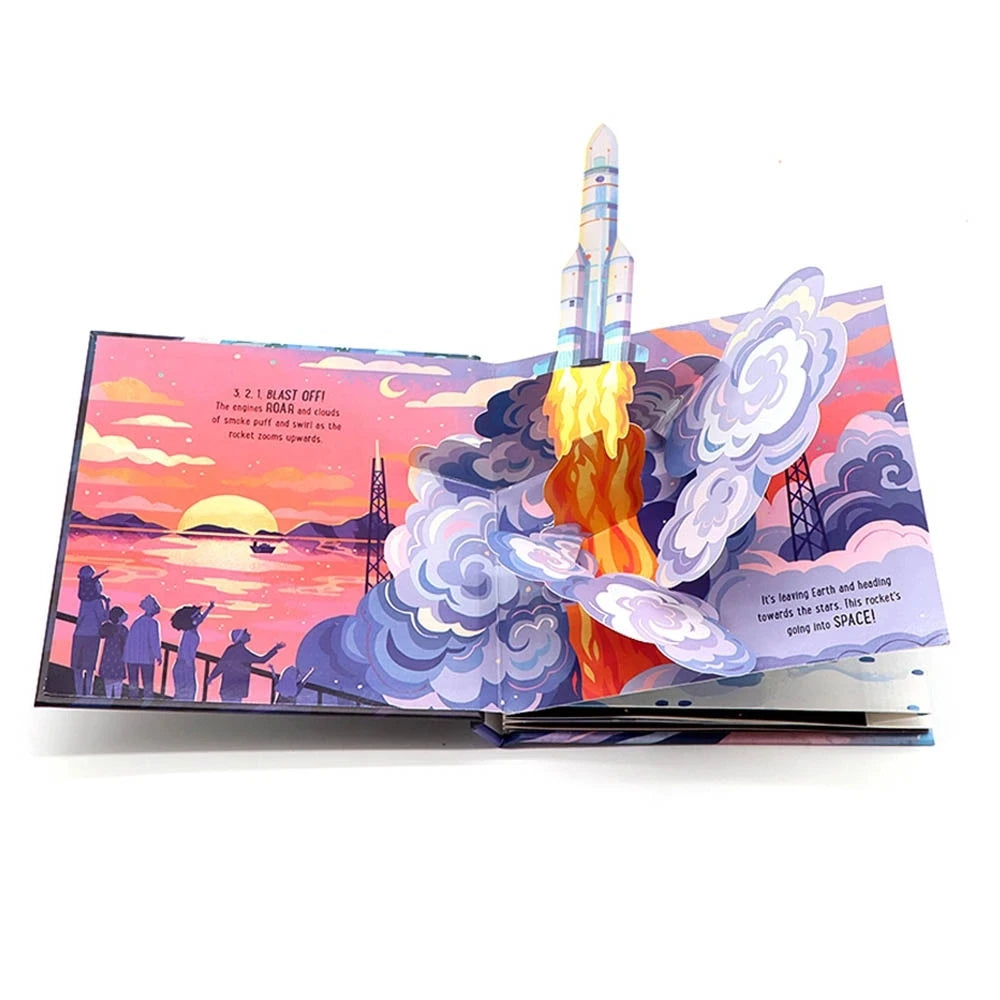 Usborne Pop-Up Space Educational 3D Astronomy Book | 10 Pages of Discovery