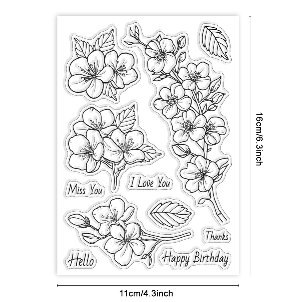 Magic Astronomy Stamps Transparent Silicone | Card Making & Scrapbooking