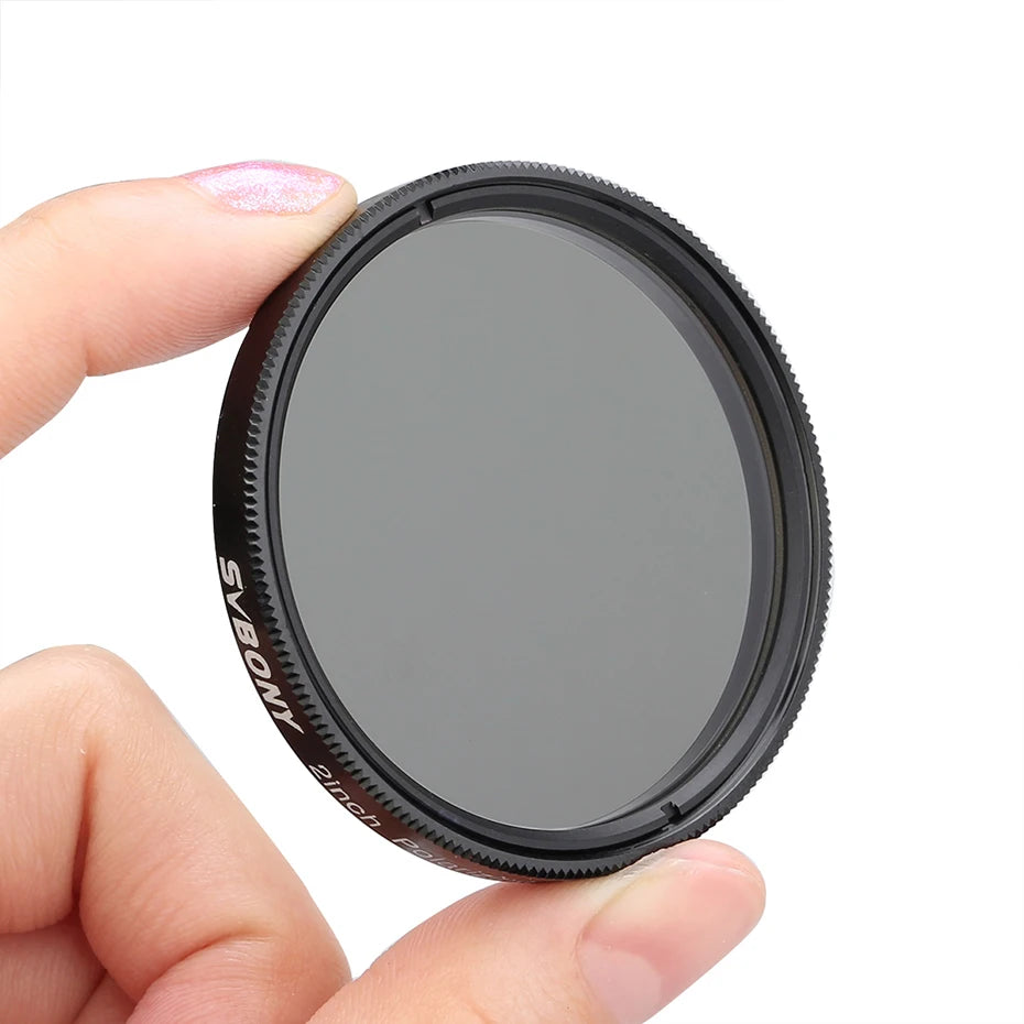 SVBONY 1.25" Linear Polarizing Filter | High Contrast Lunar & Planetary Tool
