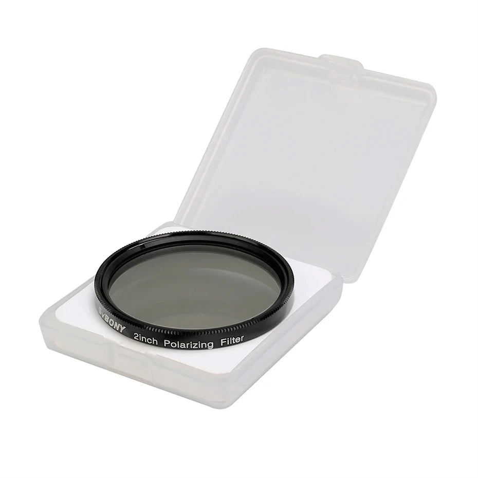 SVBONY 1.25" Linear Polarizing Filter | High Contrast Lunar & Planetary Tool