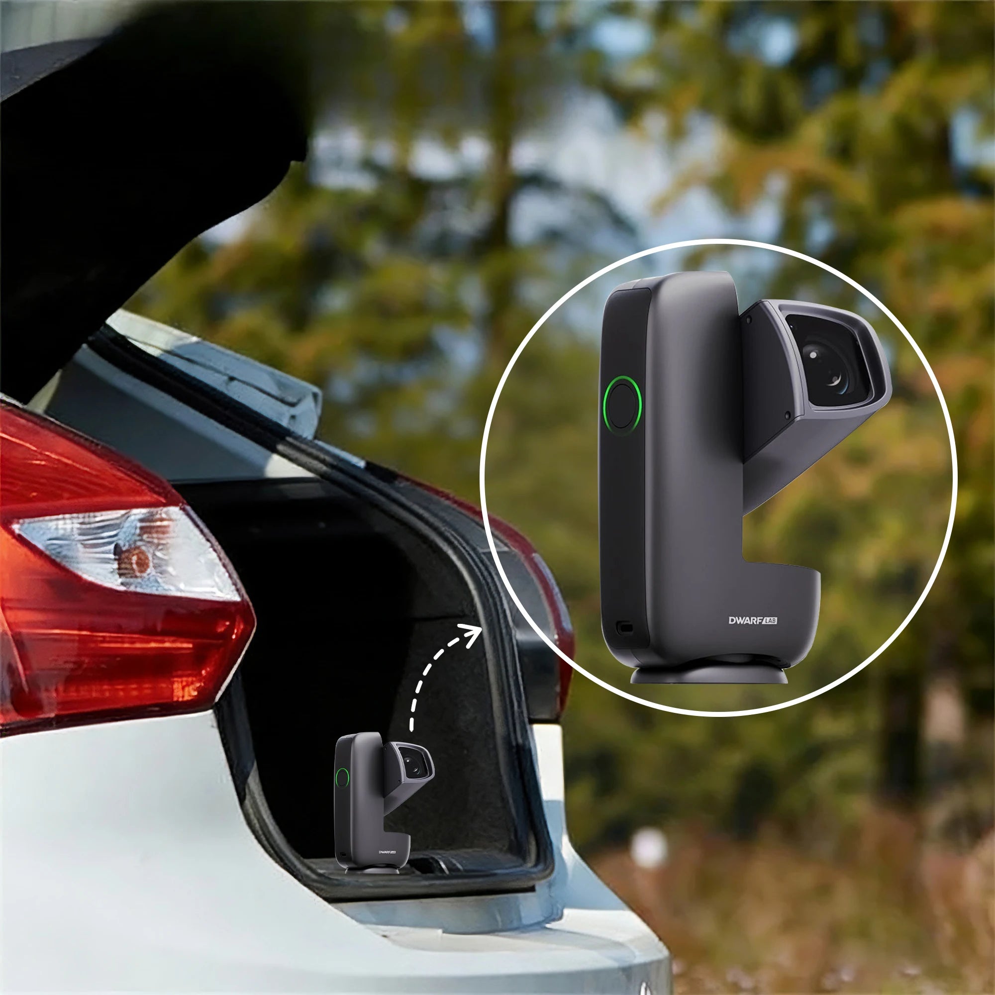 DWARFLAB DWARF Mini Smart Telescope | Portable S30 Equatorial Mount System