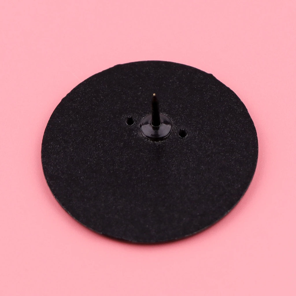 "Inspirational Astronaut" Enamel Pins | Classic Space Quote Brooches