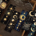 30-Piece Vintage Celestial Body Bookmark Set | Durable PVC Space Art
