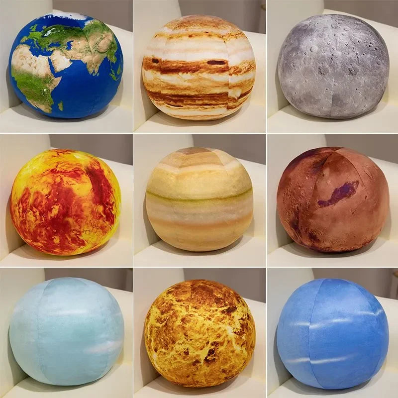 Galactic Planet Plush Collection | 9 Styles of Soft Celestial Bodies