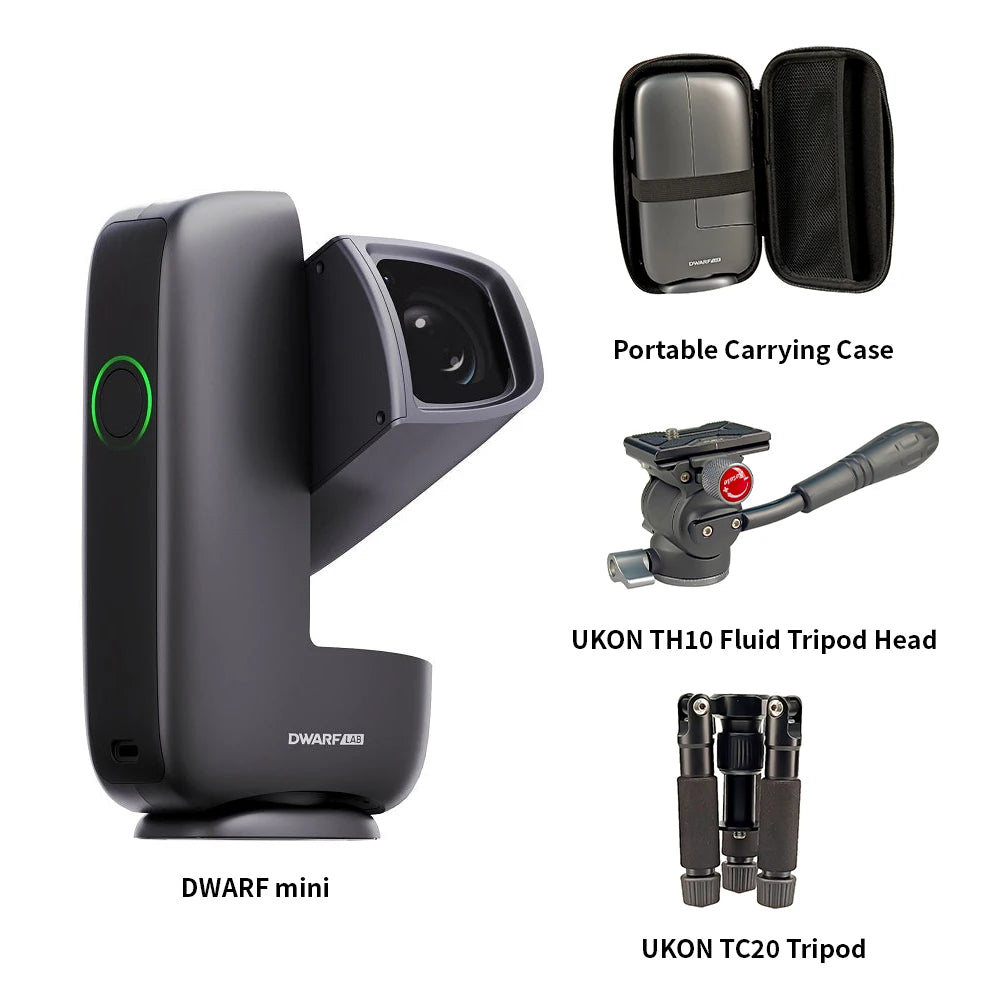 DWARFLAB DWARF Mini Smart Telescope | Portable S30 Equatorial Mount System