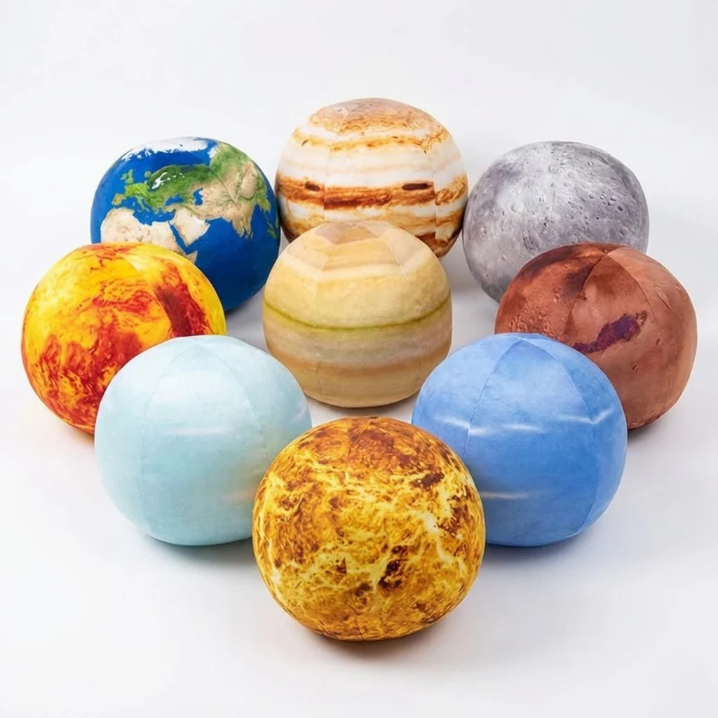 Galactic Planet Plush Collection | 9 Styles of Soft Celestial Bodies