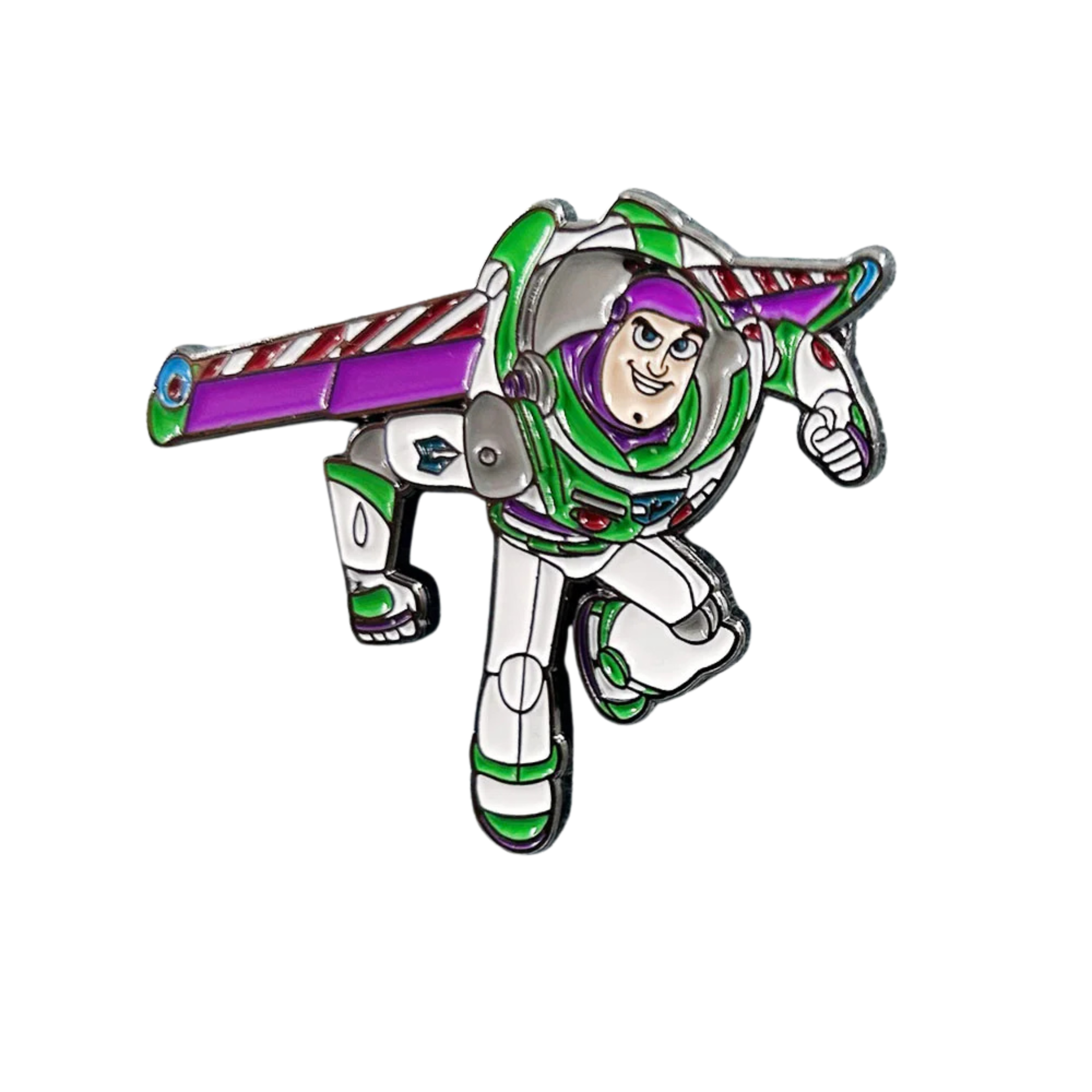 To Infinity Buzz Lightyear Lapel Pin | Animation Hero Metal Brooch