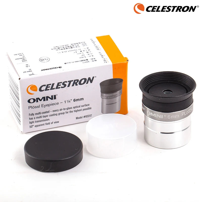 Celestron Omni Telescope Eyepiece | Fully Multi-Coated, 1.25"
