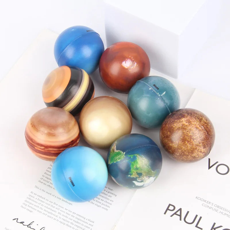 9Pcs Cosmic Planet Model Set Plastic Universe Figures | Astronomy Teaching Materials
