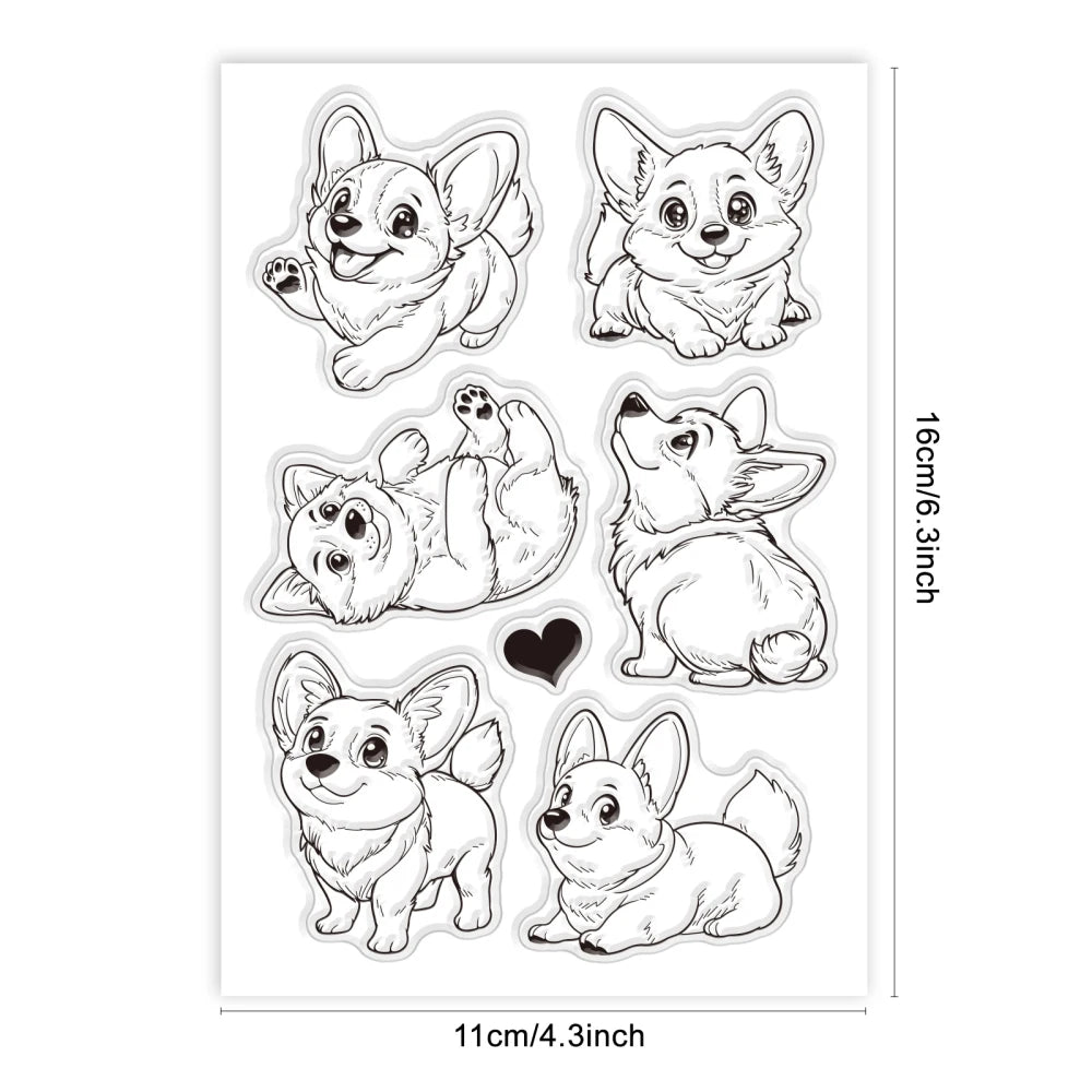 Magic Astronomy Stamps Transparent Silicone | Card Making & Scrapbooking