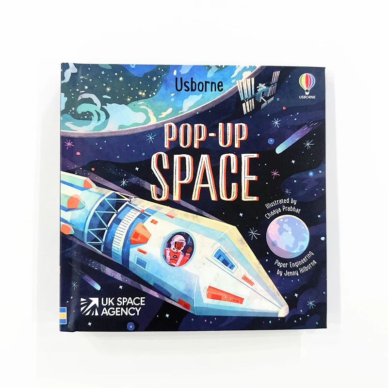 Usborne Pop-Up Space Educational 3D Astronomy Book | 10 Pages of Discovery
