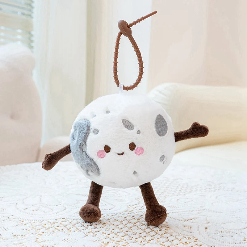 Planet Theme Cute Earth Saturn Mars Plush Toy | Soft Stuffed Hanging Pendant Cushion