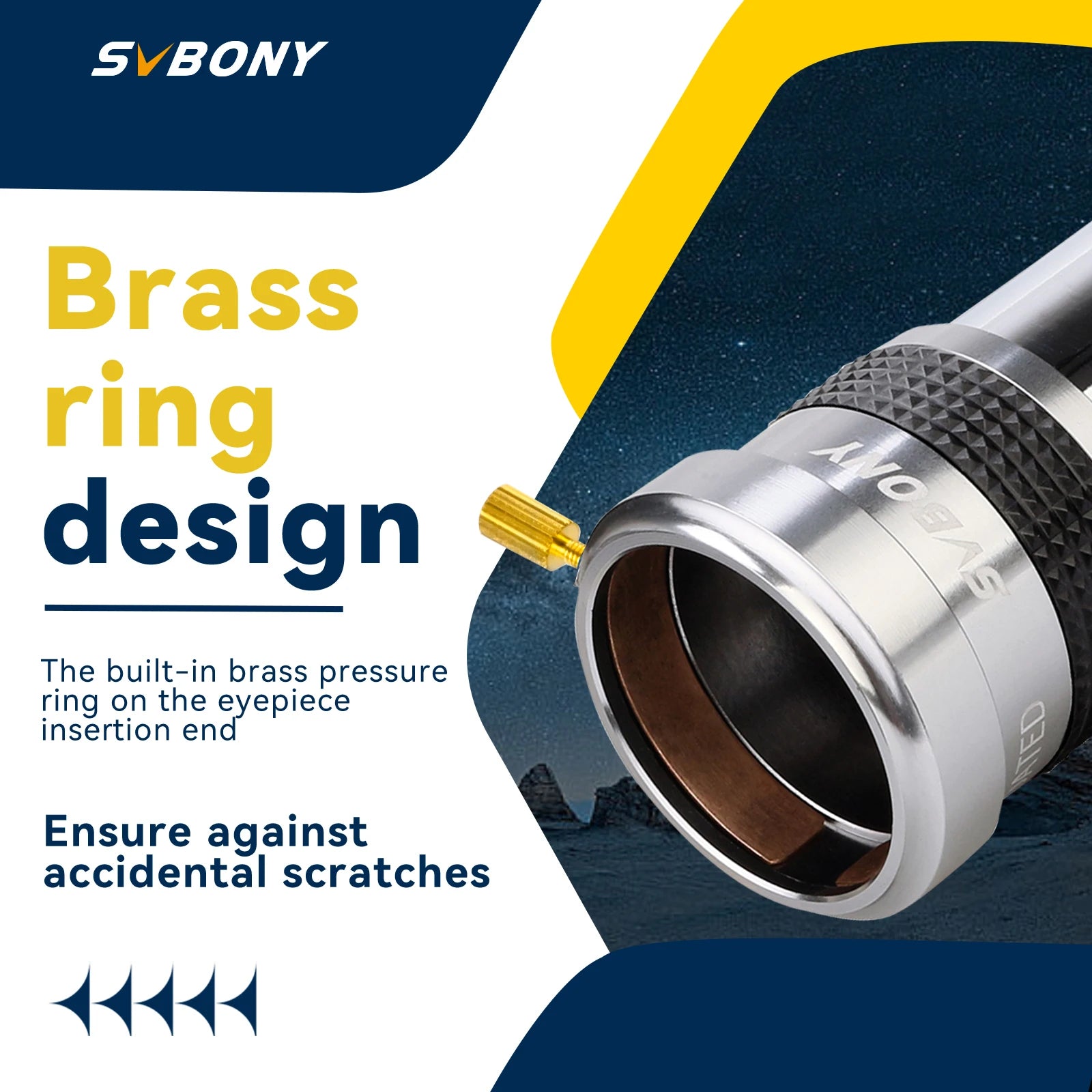 SVBONY SV137 1.25" Barlow Lens | 2X/3X Magnification